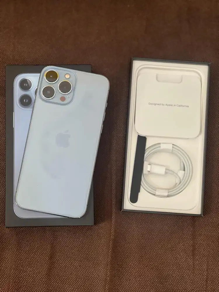 iPhone 13 Pro Max 256 GB Sierra Blue unit iBox Resmi Indonesia