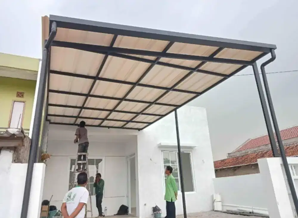 Kanopi atap alderon rs