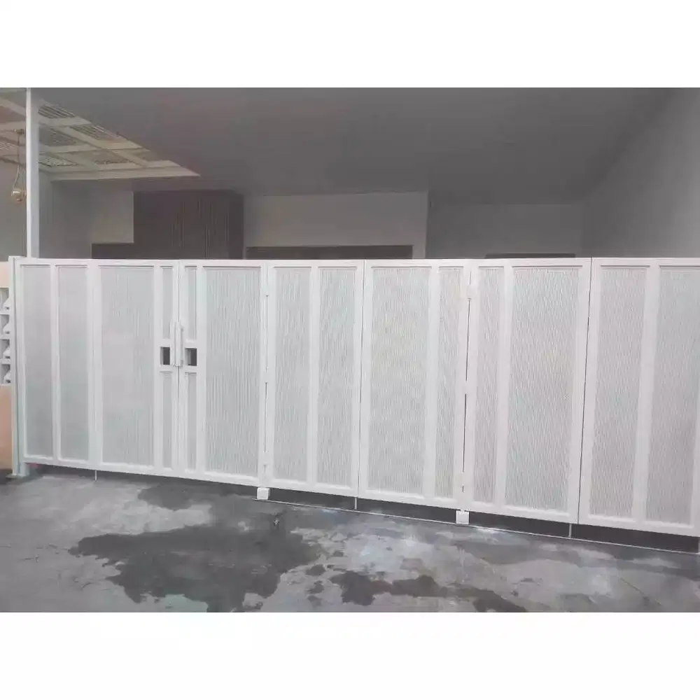 pagar rumah plat bolong anti karat