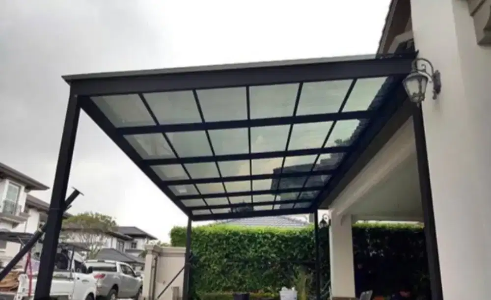 Kanopi atap solarplat