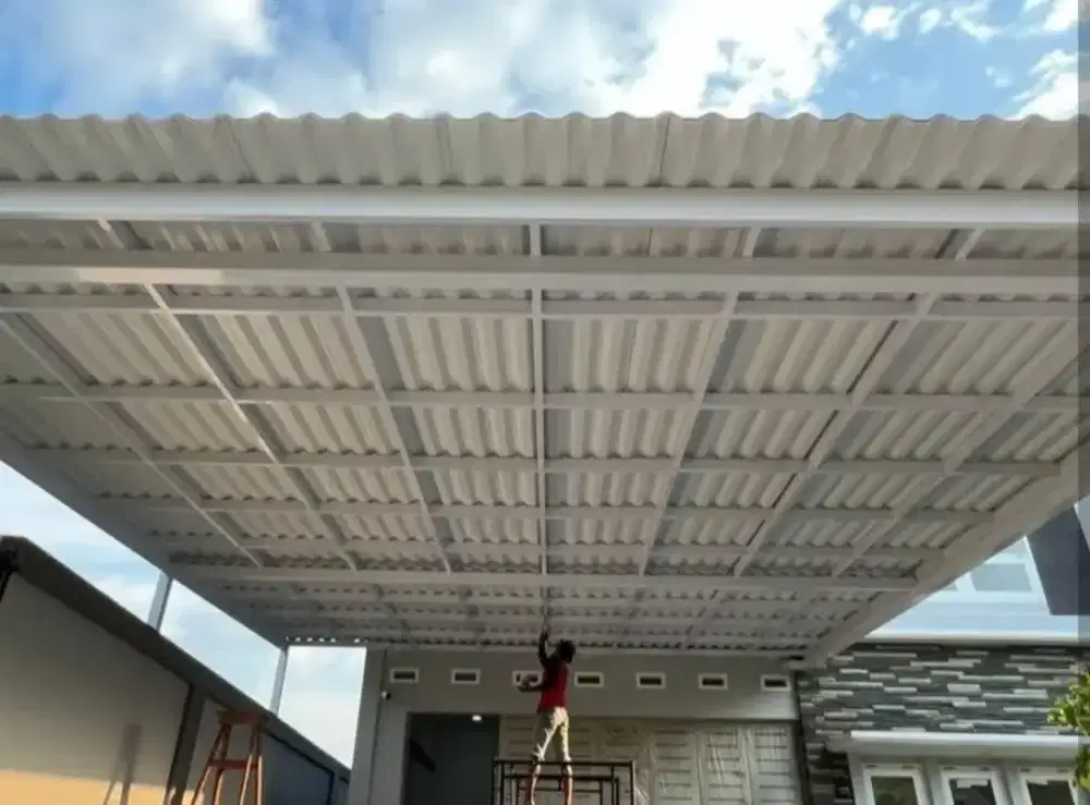 Kanopi atap alderon rs