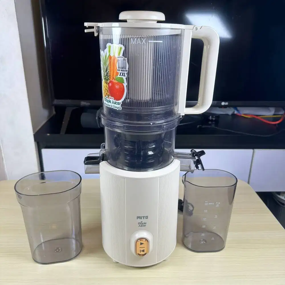 Preloved MITO Slow Juicer Maple Juice 100 - Juicer Buah & Sayur Kapasi