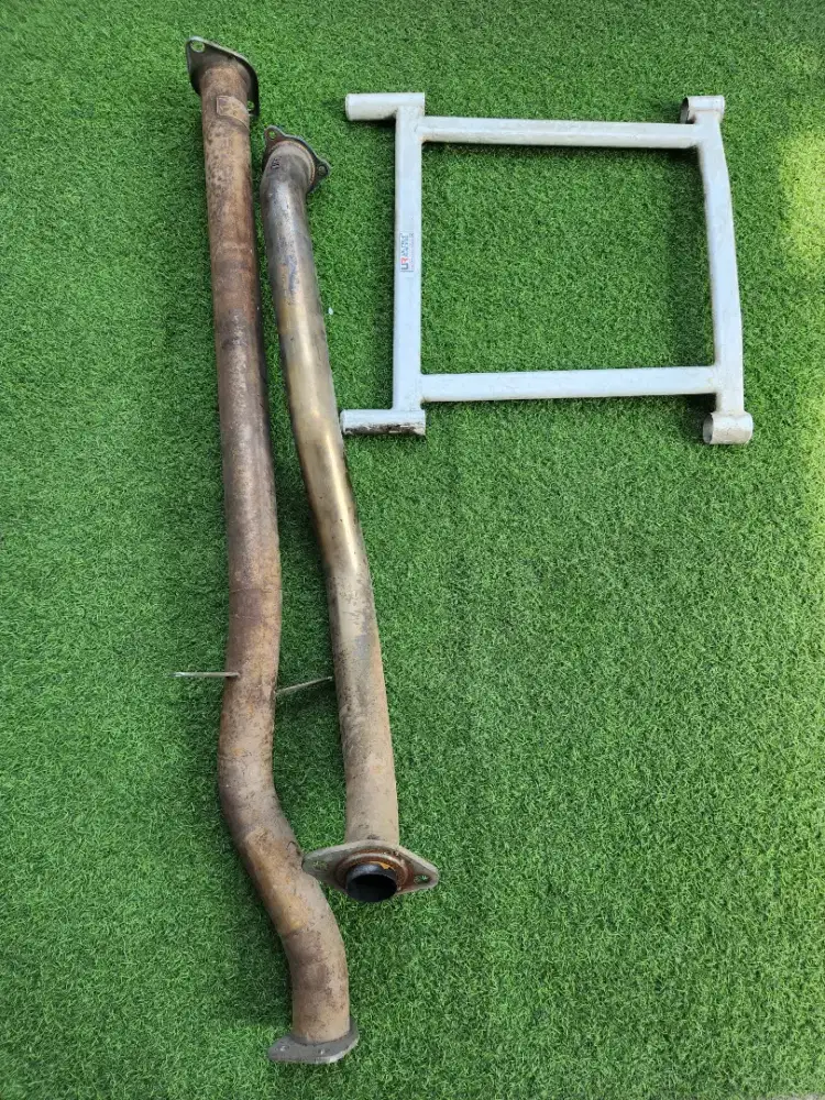 Tailpipe/Downpipe/stabilizer depan New Pajero Sport