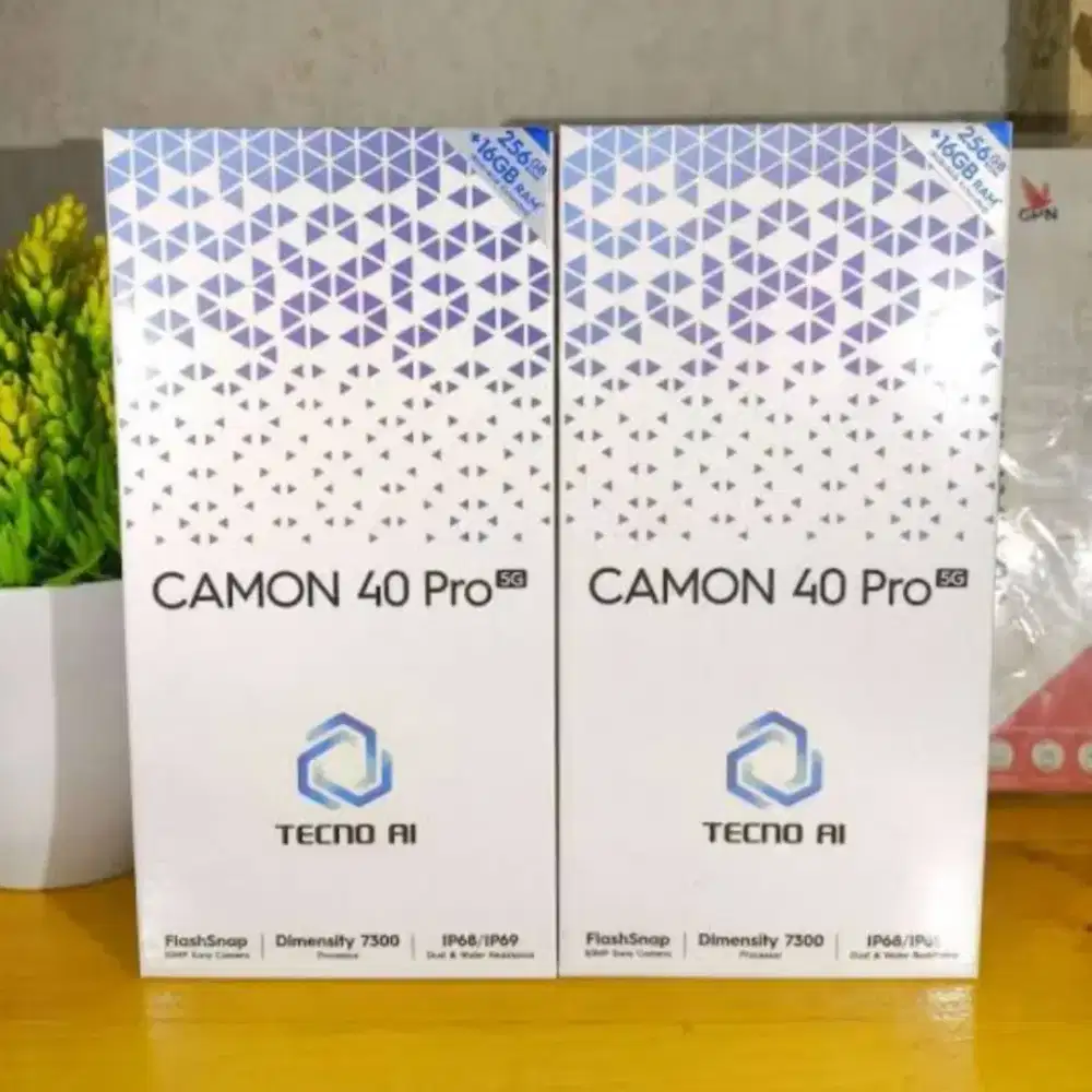 Tecno Camon 40 Pro 5G 8/256 - 12/256 BNIB Garansi Resmi Indonesia