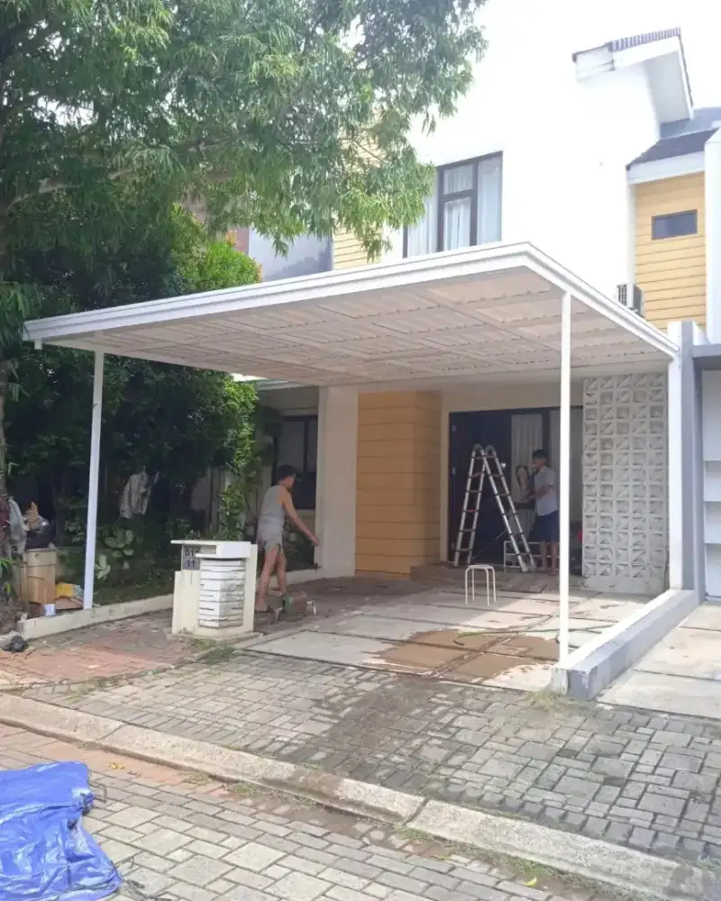 Kanopi atap alderon rs