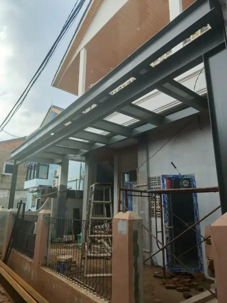 Kanopi atap solarplat