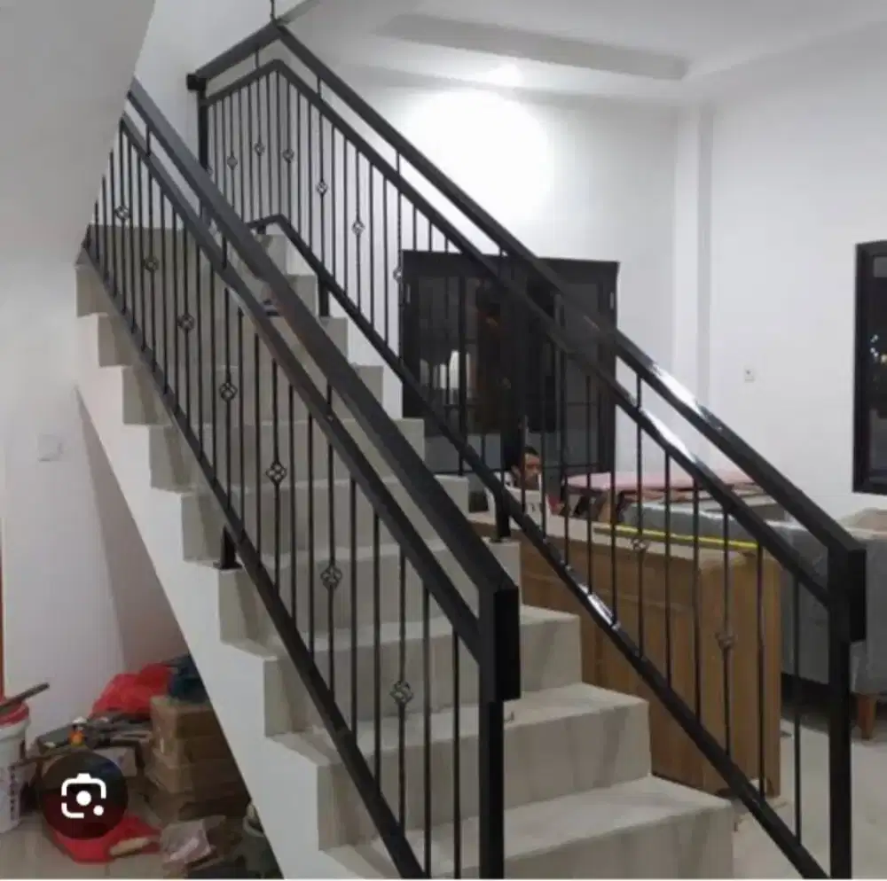 Reling besi hollo galvanis