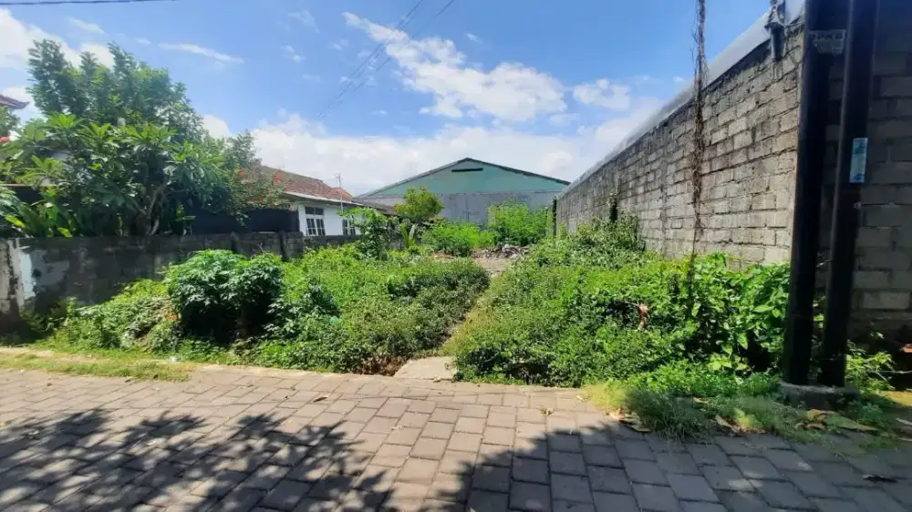 Jual tanah kosong siap bangun di Jl Tukad Pakerisan Denpasar Bali
