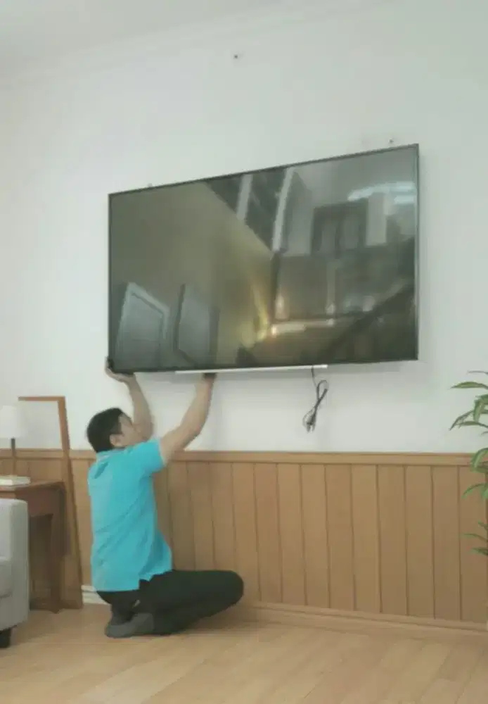pasang dan jual bracket buat gantungan tv led lcd di tembok kuat kokoh