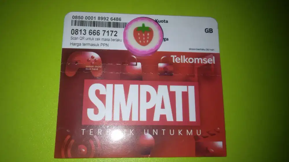 Simpati Cantik 11 Digit