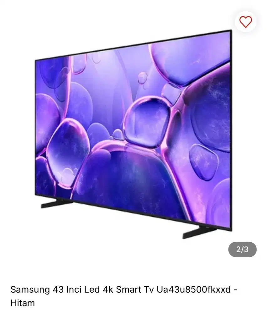 Samsung Led Smart Tv 43inch bisa cicilan syarat ktp
