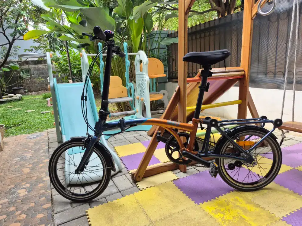 Sepeda Lipat united kondisi like new