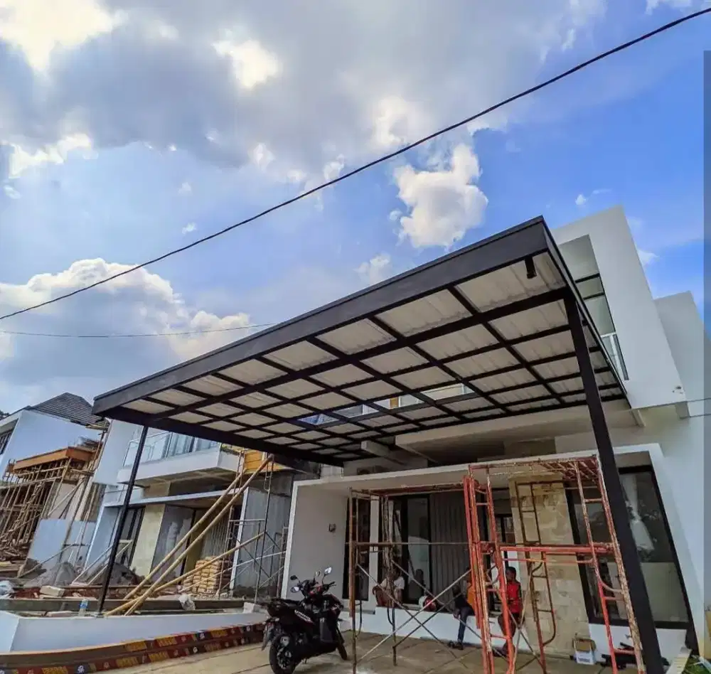 Pasang kanopi baja ringan promo