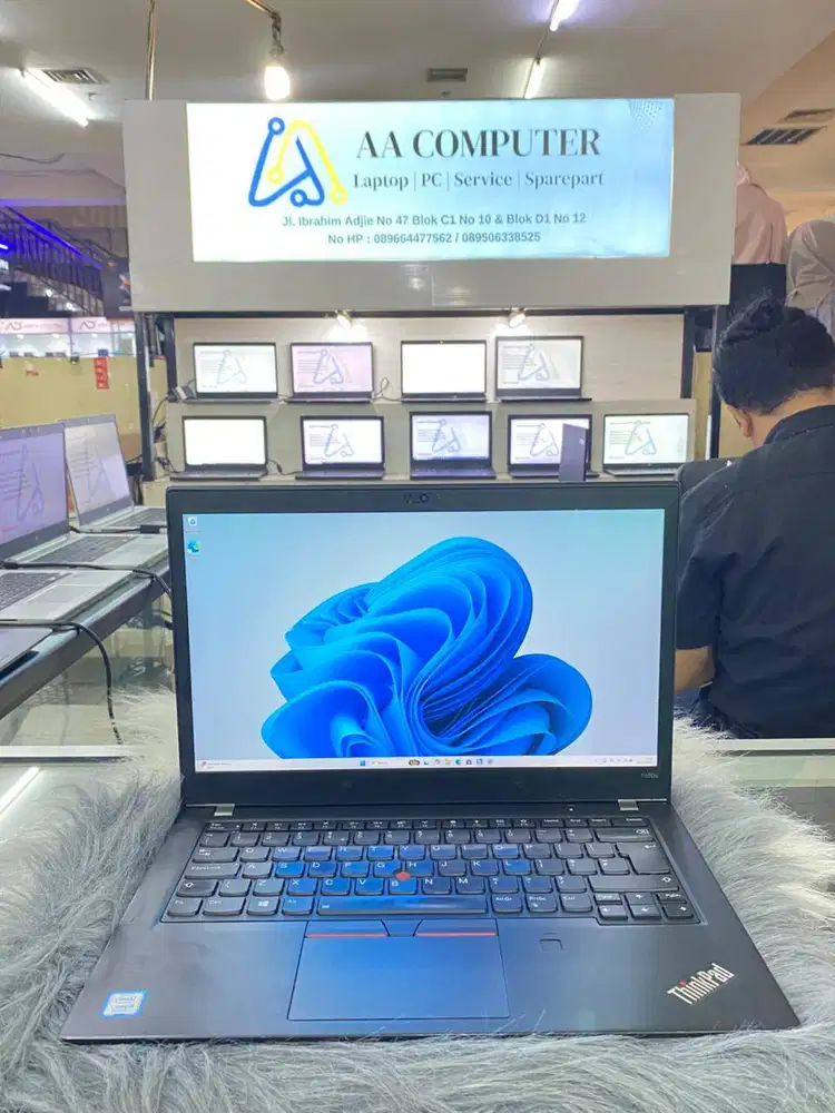 LAPTOP LENOVO THINKPAD T480s TOUCH | I5 GEN 8 | RAM 8GB | SSD 256GB