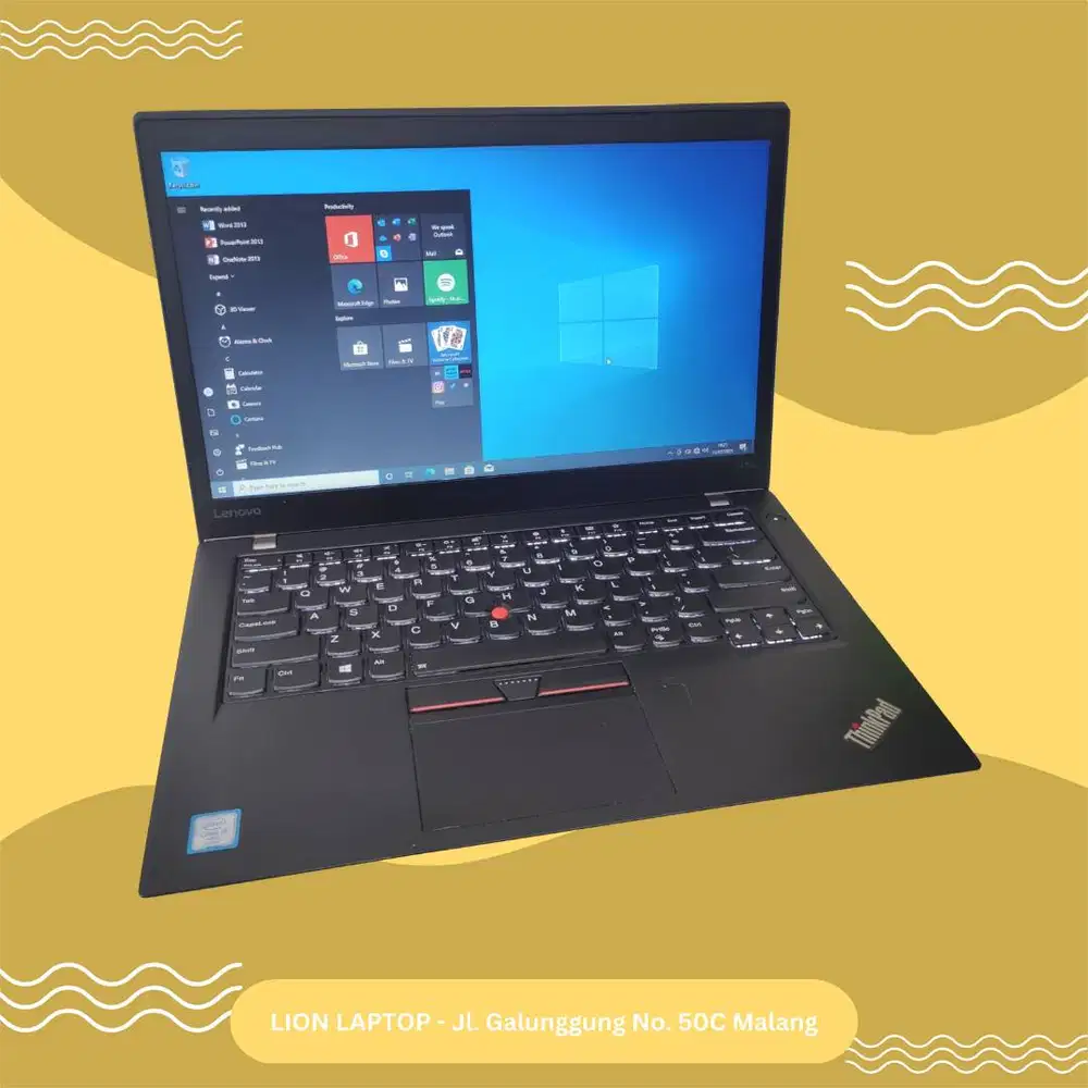 RAM 8GB SSD 256GB Core i7 SLIM Lenovo Thinkpad T470s [23|11]