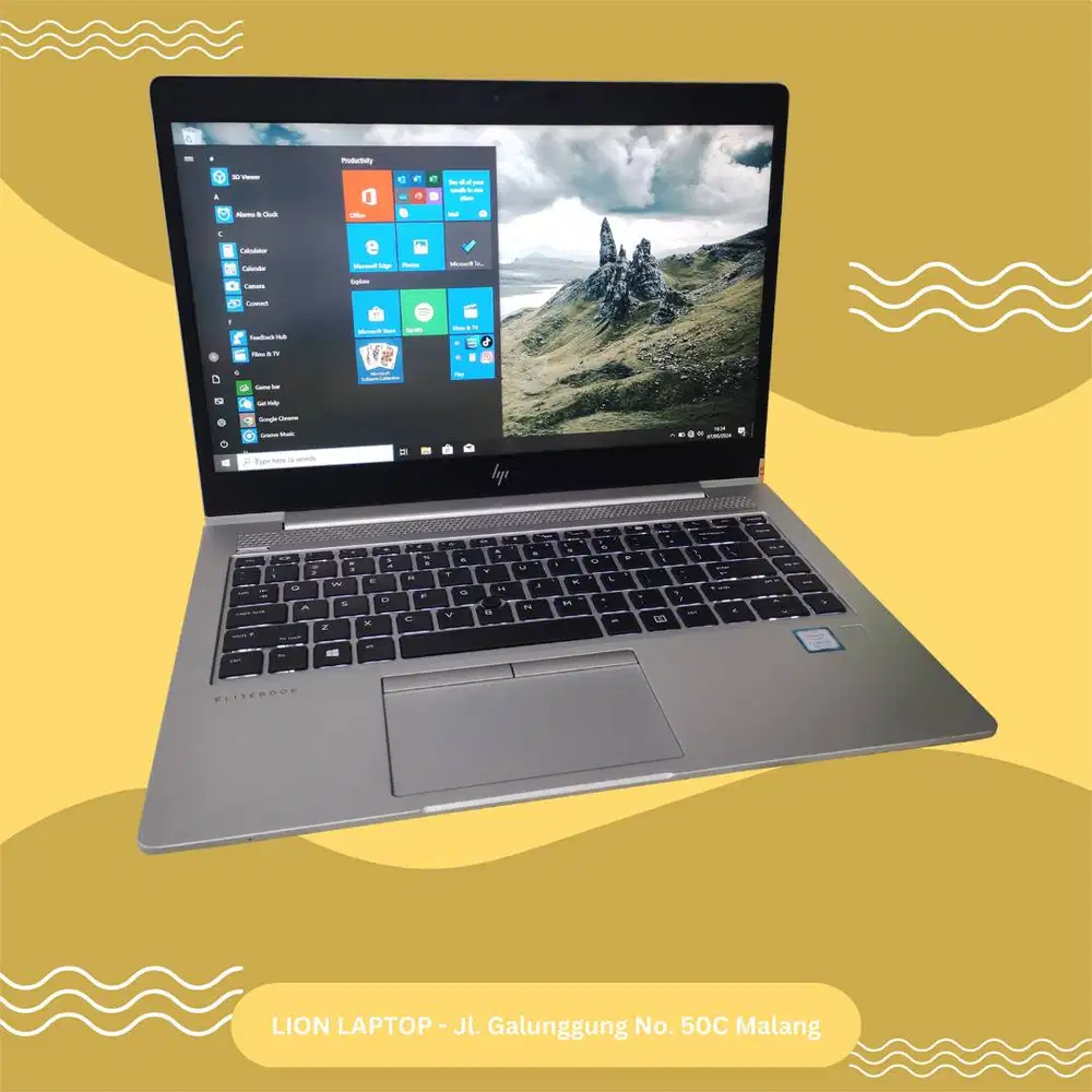 Core i5 Gen 8 RAM 8GB SSD 256GB HP Elitebook 840 G5 [23|11]