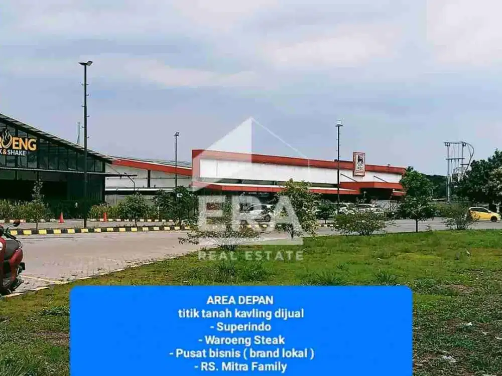 Dijual Tanah Kavling Komersial Di Area Galuh Mas Karawang, Bisa Beli Partial