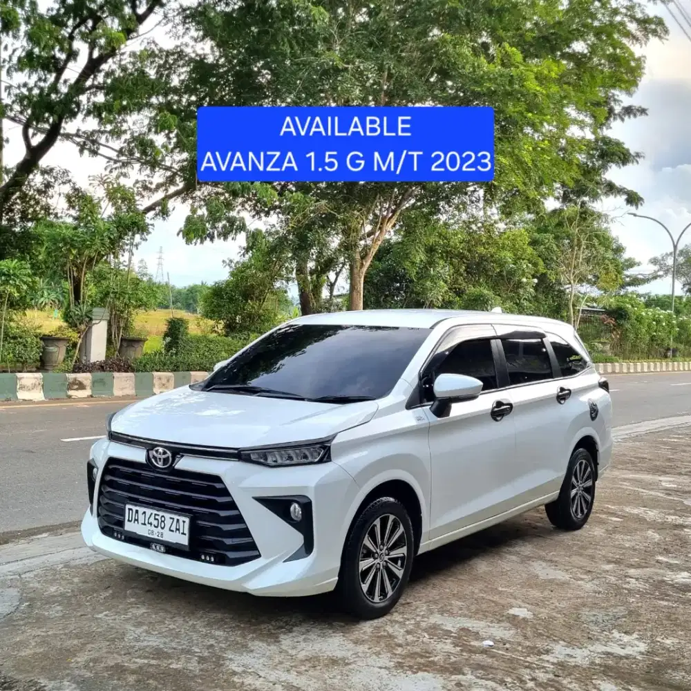 Toyota Avanza 1.5 G M/T 2023