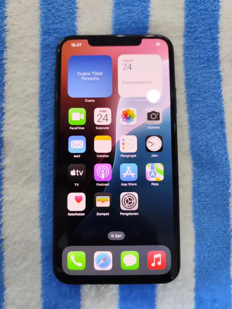 Hp Second IPhone 11 Pro Max 256GB Resmi I Box Batre Baru Jg Ada Notip