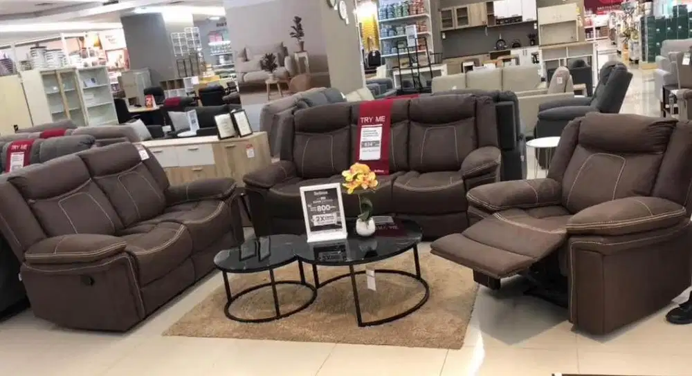 Big Sale Sofa Set Winchester Recliner Brown