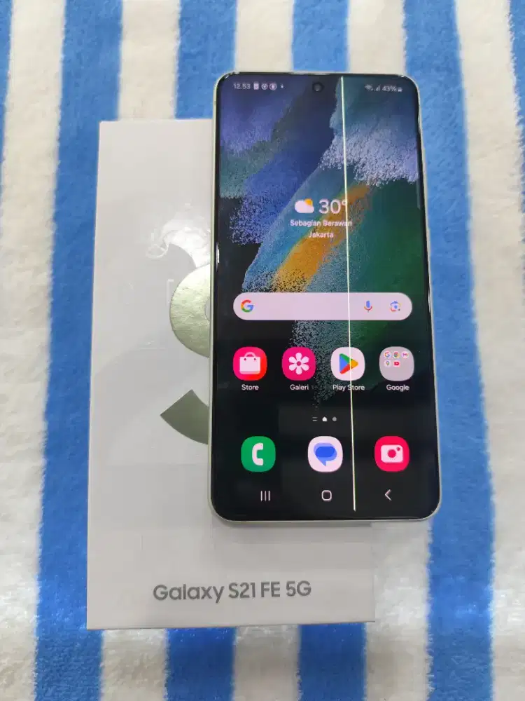 Hp Second Samsung Galaxy S21 FE 5G Ram 8/256GB Resmi SEIN Fullset Ori