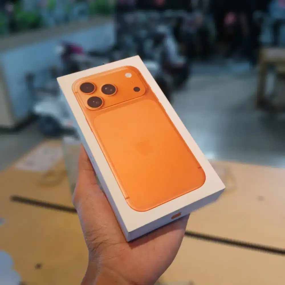 IPHONE 17 PRO 256GB RESMI IBOX STOK GAK BANYAK YA