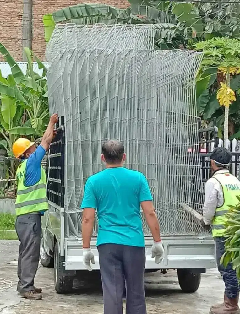 Pagar BRC galvanis anti karat dan korosi