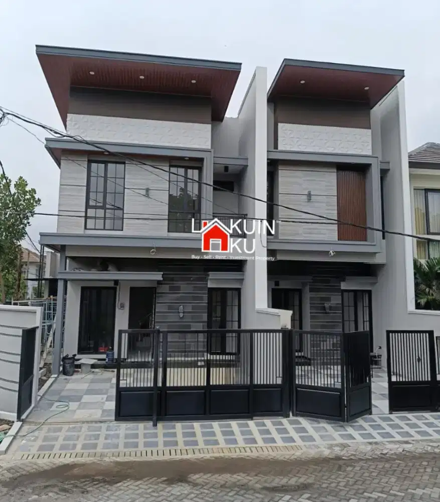 Dijual Rumah Baru Modern Minimalis Mewah Manyar,Klampis,Wisma Mukti