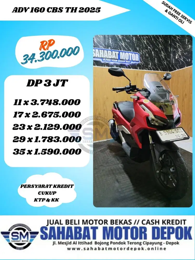 HONDA ADV 160 CBS TH 2025