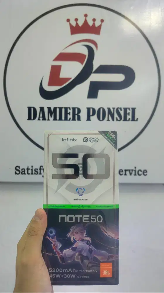 ( TERMURAH ) INFINIX NOTE 50 (8/256) PROMO NEW