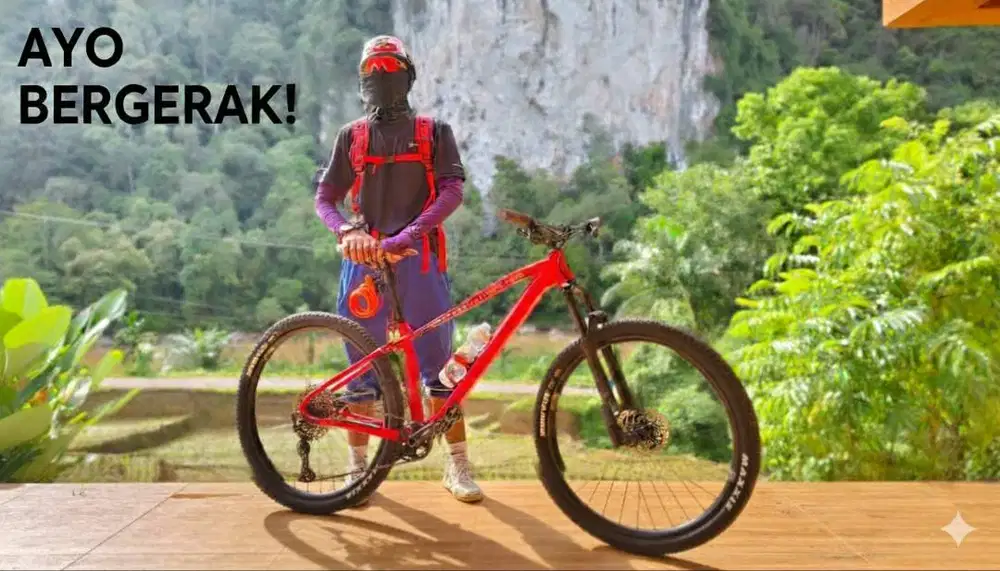 Sepeda MTB Patrol 093. Ban 29 Ukuran M.