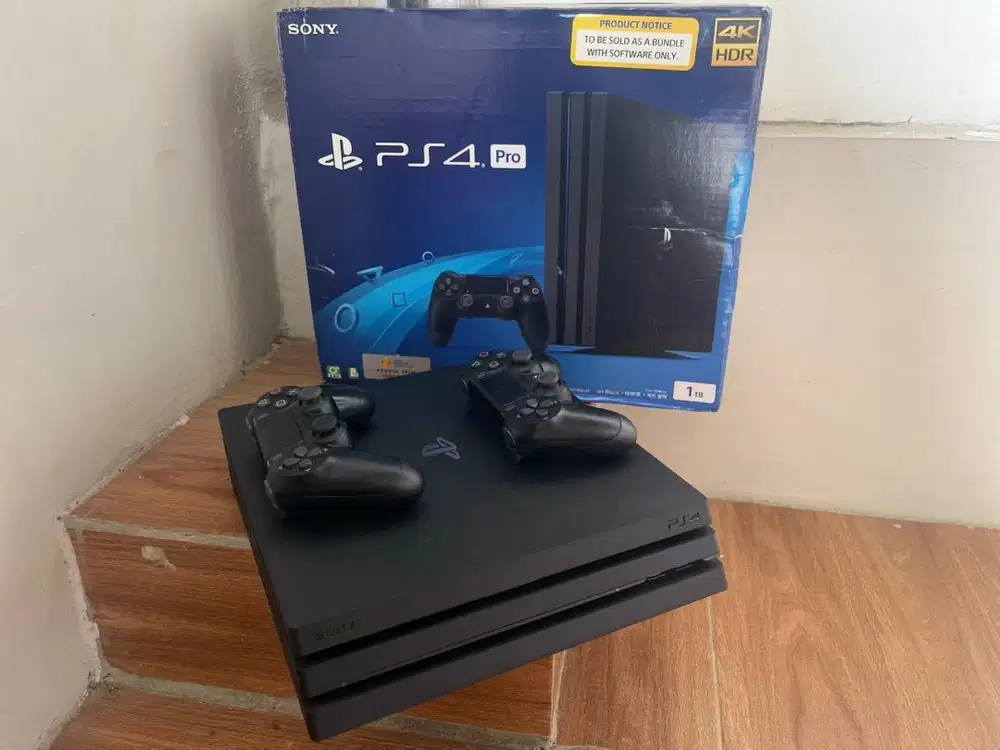 PS4 PRO 1TB 4K HDR FULLSET GAME PS 4