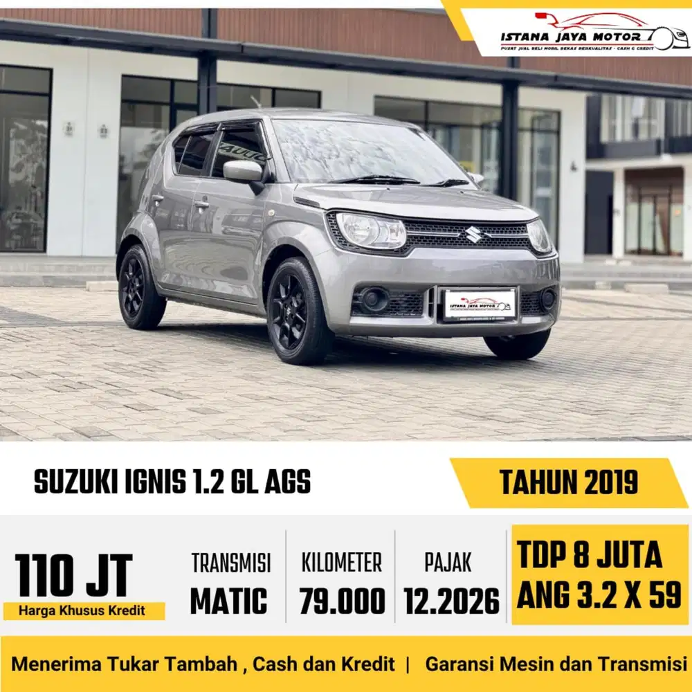 Suzuki Ignis GL AT th 2019 #istana jaya motor