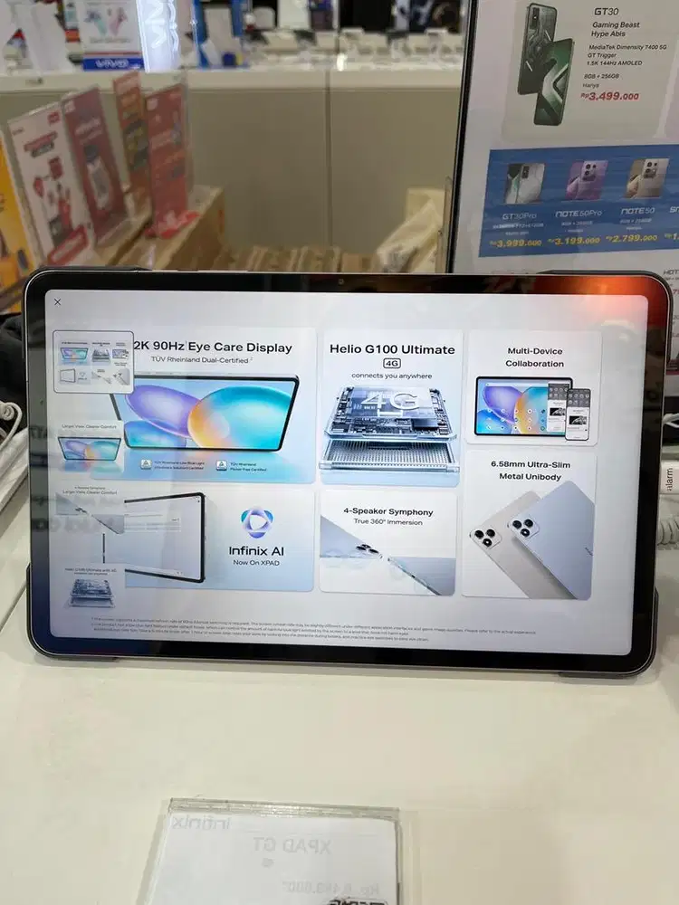 infinix xpad 20 pro 8/256