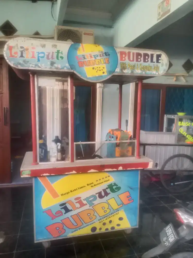 Gerobak dagang serbaguna