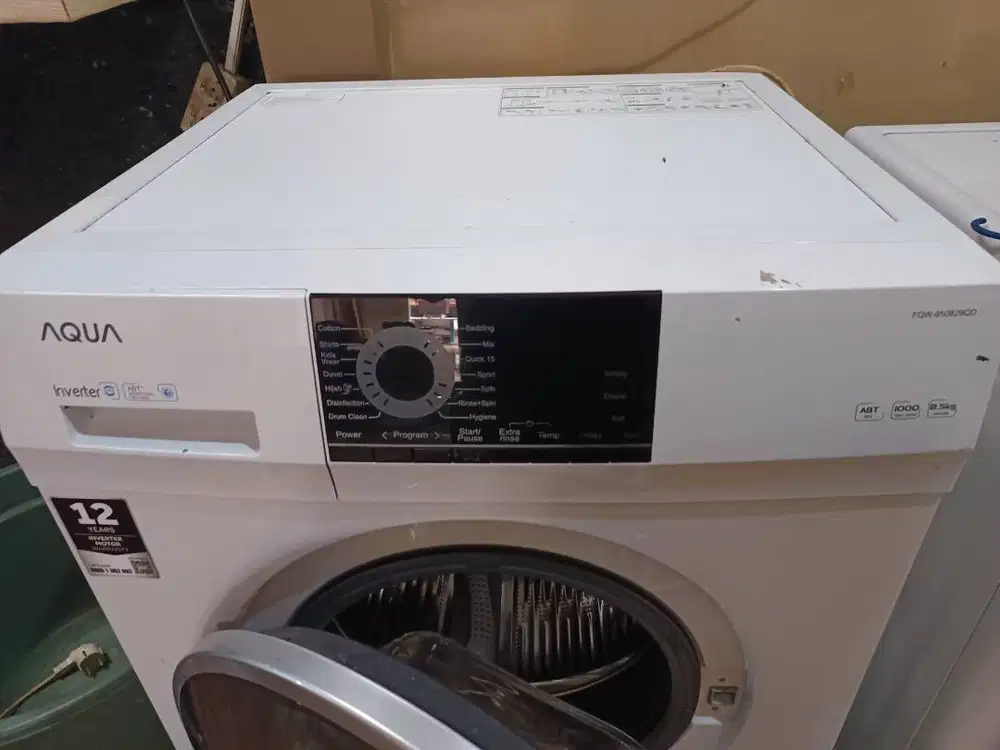 Mesin cuci Aqua inverter