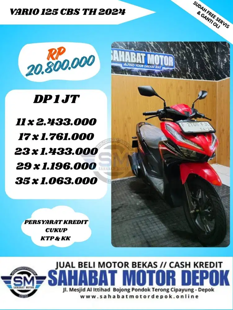 HONDA VARIO 125 CBS TH 2024