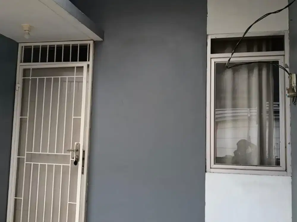 Dijual rumah 1 lantai bisa KPR di Cikupa, sudah tutup halaman belakang