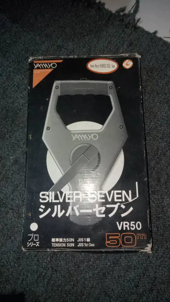 Meteran yamayo silver seven japan painted steel tape