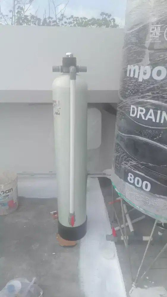 Water filter air
