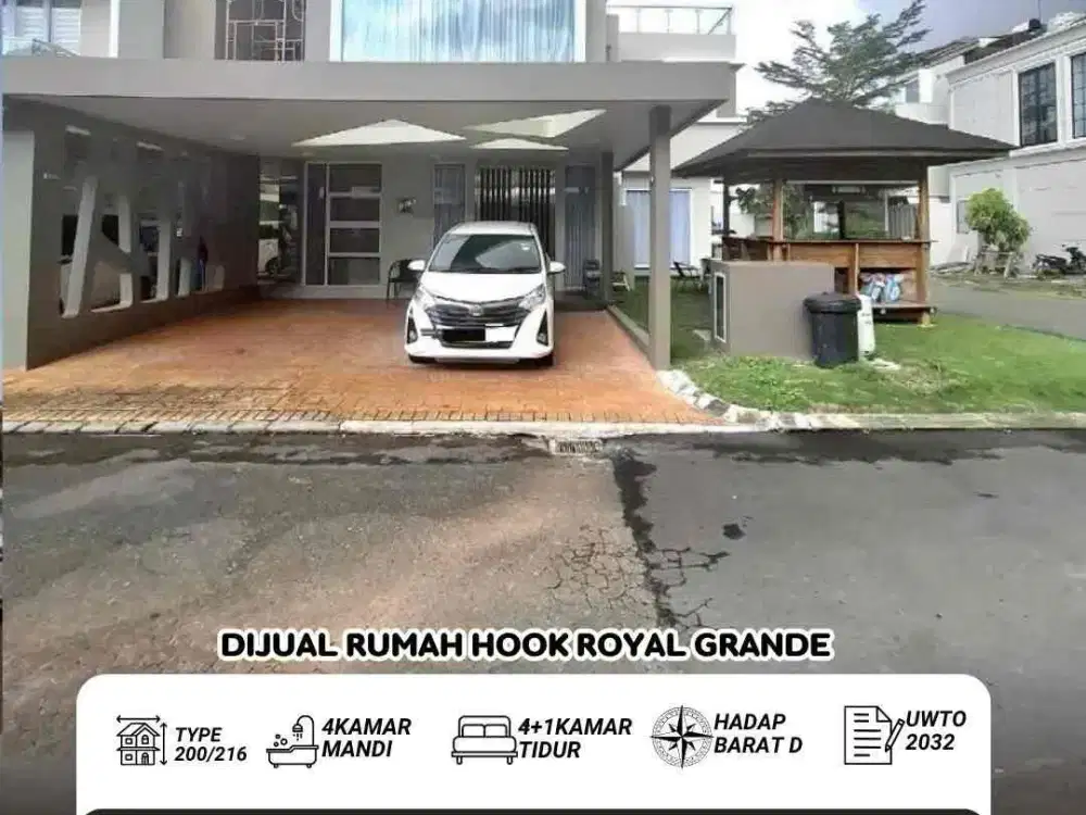 Dijual Cepat rumah mewah royal grande