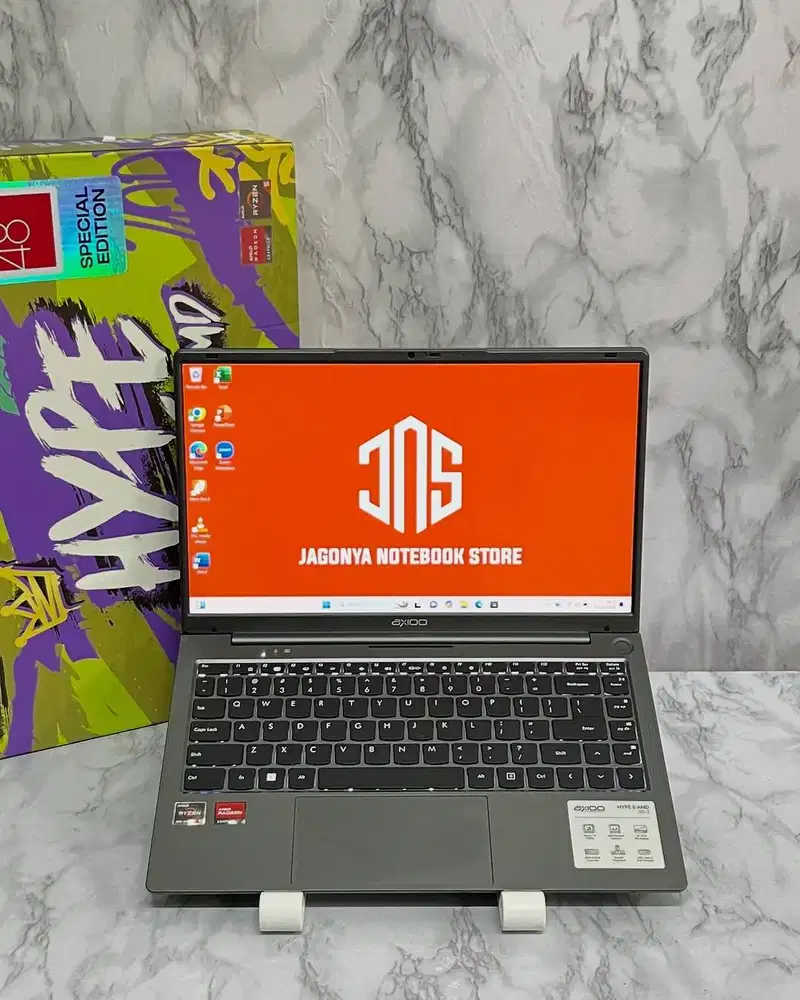 Axioo Hype 5 AMD X5-2 Ryzen 5 7430U RAM 16GB SSD 256GB M2 NVMe