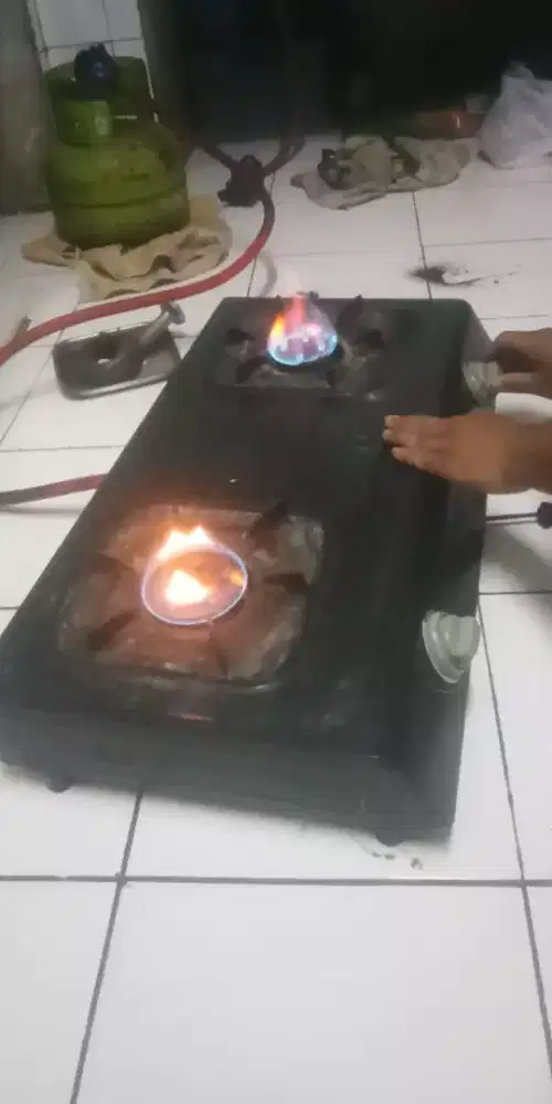 Kompor Gas 2 Tungku 1 Set