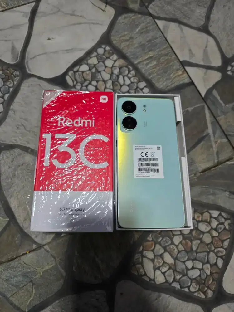 Redmi 13C mulus 6/128 original fullset