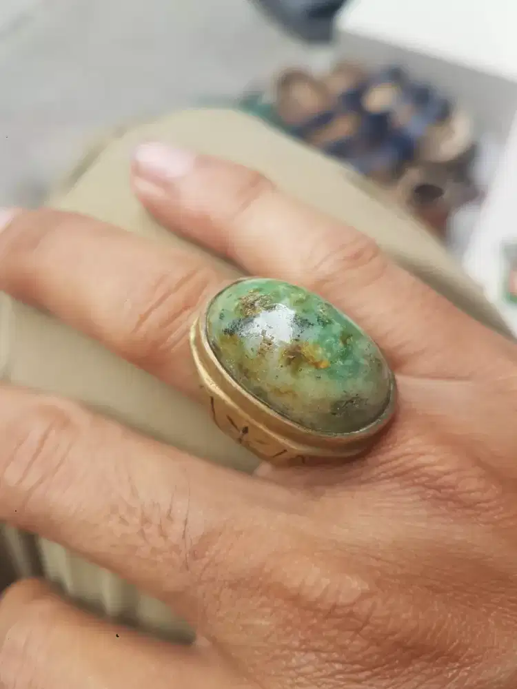 batu akik chrysoprase sulawesi