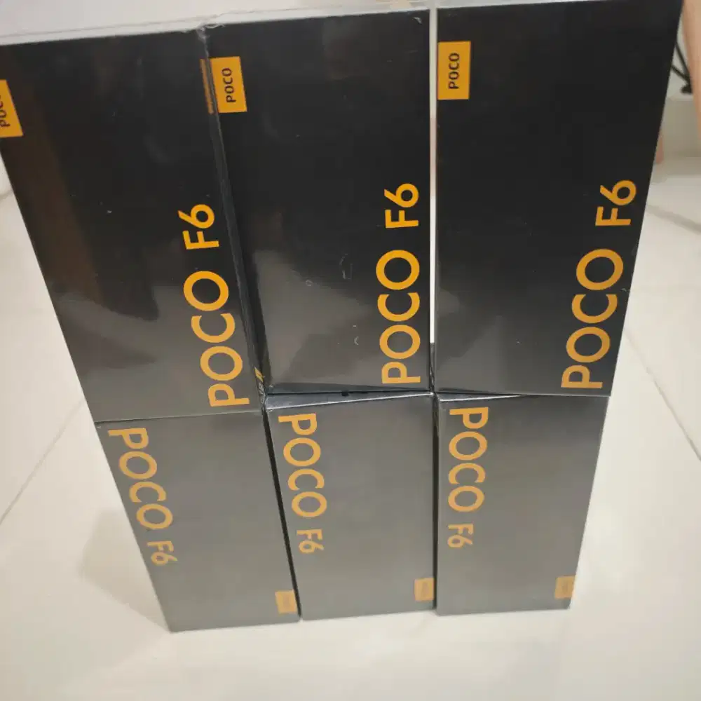 POCO F6 12/512 GARANSI RESMI XIAOMI 15 BULAN NO REPACK NEW
