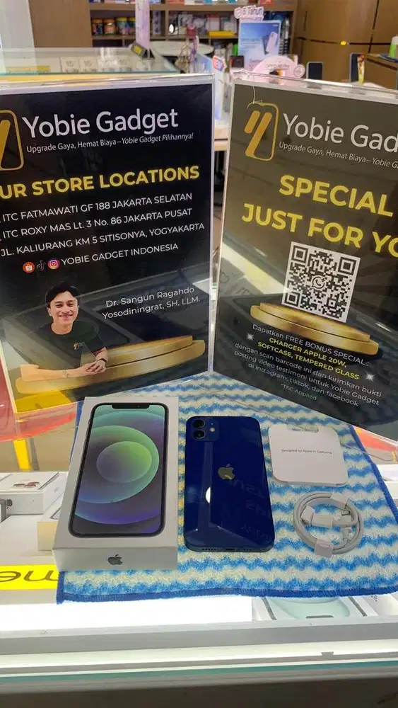 Iphone 12 64GB MURAH, sinyal aman all operator