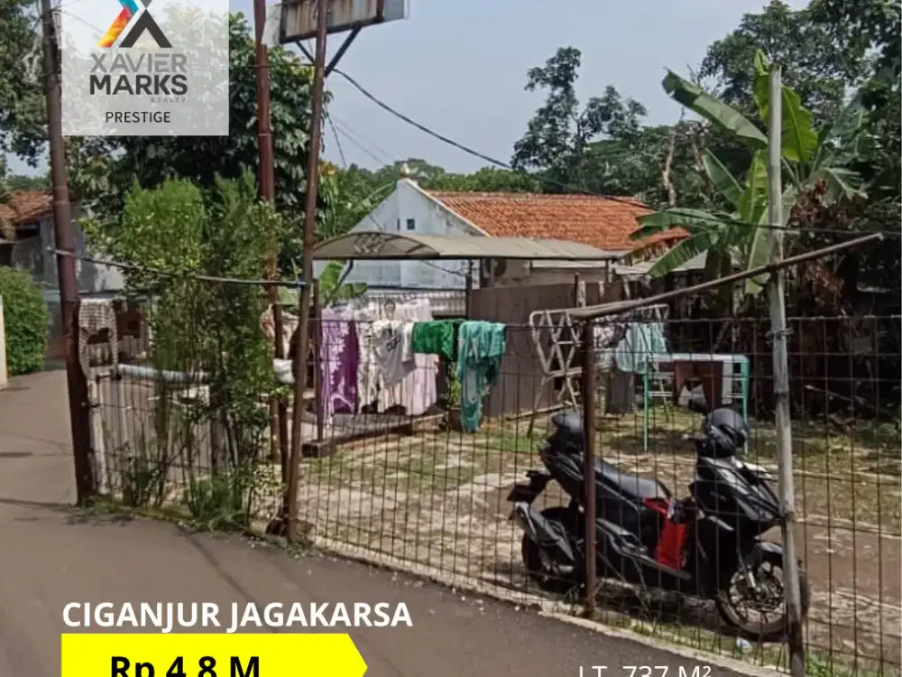 DIJUAL TANAH SIAP BANGUN BISA UTK KOSTSAN/CLUSTER DI CIGANJUR JAGAKARSA JAKARTA SELATAN