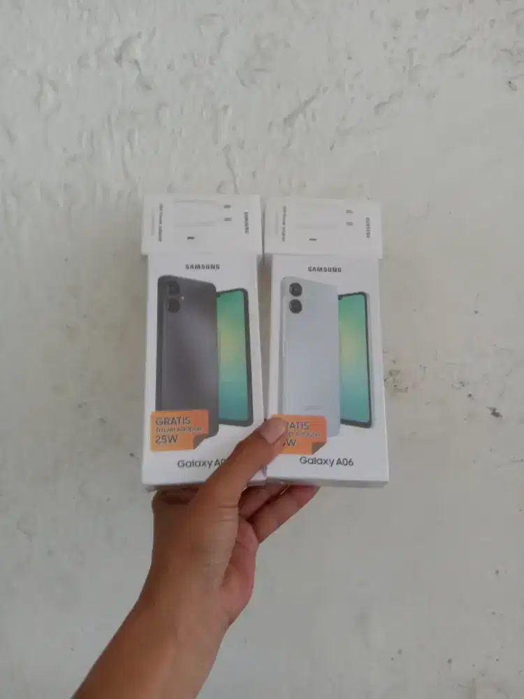FAST RESPON WA Samsung Galaxy A06 6/128 Garansi resmi 1thn