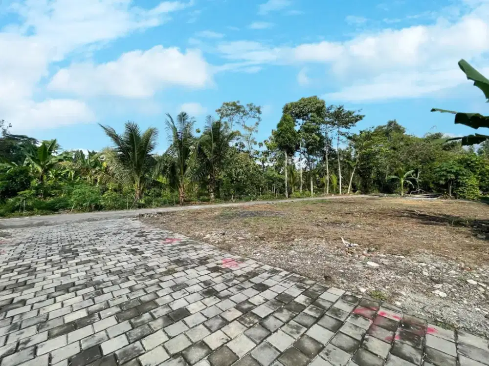 Tanah Siap AJB Timur Kampus UII Jl Kaliurang, Free Biaya Pajak